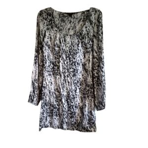 🔅 Express Leopard Print T-Shirt Dress - Size: XS